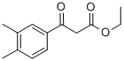 3-(3,4-DIMETHYL-PHENYL)-3-OXO-PROPIONIC ACID ETHYL ESTER