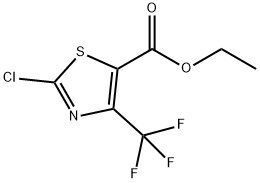 ETHYL 2-CHLORO-4-(TRIFLUOROMETHYL)-1,3-THIAZOLE-5-CARBOXYLATE Structural