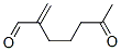 Heptanal, 2-methylene-6-oxo- (9CI) Structural