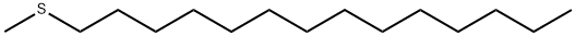 METHYL TETRADECYLSULFIDE Structural