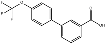 4'-TRIFLUOROMETHOXY-BIPHENYL-3-CARBOXYLIC ACID Structural