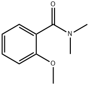 o-Methoxy-N,N-dimethylbenzamide Structural