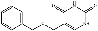 5-(BENZYLOXYMETHYL)URACIL Structural