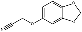 (1,3-BENZODIOXOL-5-YLOXY)ACETONITRILE Structural