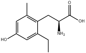 L-Tyrosine, 2-ethyl-6-methyl- (9CI) Structural
