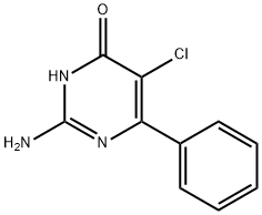 2-Amino-5-chloro-6-phenyl-4(1H)-pyrimidinone