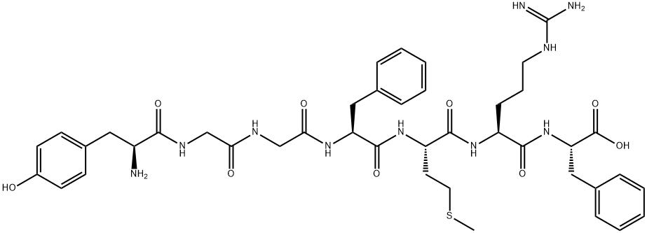 MET-ENKEPHALIN-ARG-PHE Structural