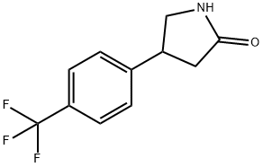 1-[4-(TRIFLUOROMETHYL)PHENYL]-2-PYRROLIDINONE Structural