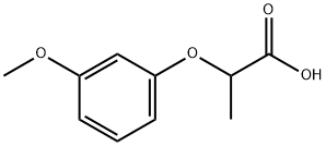 2-(3-METHOXY-PHENOXY)-PROPIONIC ACID Structural