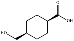 CIS-4-(HYDROXYMETHYL)CYCLOHEXANECARBOXYLIC ACID Structural