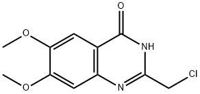 2-CHLOROMETHYL-6,7-DIMETHOXY-3H-QUINAZOLIN-4-ONE Structural