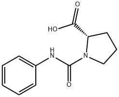 1-(ANILINOCARBONYL)PYRROLIDINE-2-CARBOXYLIC ACID Structural