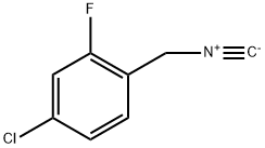 4-CHLORO-2-FLUOROBENZYLISOCYANIDE Structural