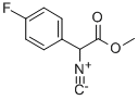 2-ISOCYANO-2-(4-FLUOROPHENYL) ACETIC ACID METHYL ESTER Structural