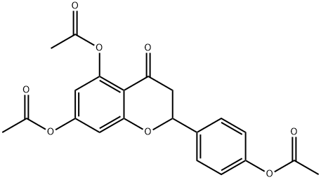 4',5,7-TRIACETOXYFLAVANONE Structural