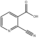 2-CYANOPYRIDINE-3-CARBOXYLIC ACID Structural