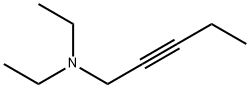 1-DIETHYLAMINO-2-PENTYNE Structural