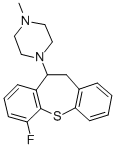 1-(10,11-Dihydro-6-fluorodibenzo(b,f)thiepin-10-yl)-4-methylpiperazine