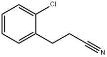 3-(2-CHLOROPHENYL)PROPIONITRILE Structural