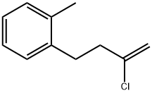 2-Chloro-4-(2-methylphenyl)but-1-ene Structural