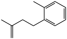 2-Methyl-4-(2-methylphenyl)but-1-ene Structural