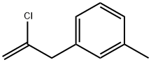 2-Chloro-3-(3-methylphenyl)prop-1-ene Structural