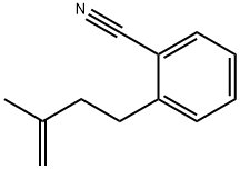 4-(2-Cyanophenyl)-2-methylbut-1-ene Structural