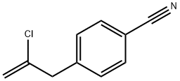 2-CHLORO-3-(4-CYANOPHENYL)-1-PROPENE Structural