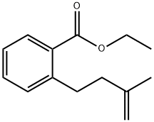 4-(2-CARBOETHOXYPHENYL)-2-METHYL-1-BUTENE Structural