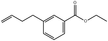 4-(3-CARBOETHOXYPHENYL)-1-BUTENE Structural