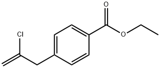 3-(4-CARBOETHOXYPHENYL)-2-CHLORO-1-PROPENE