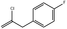 2-CHLORO-3-(4-FLUOROPHENYL)-1-PROPENE Structural