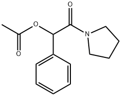 1-[(ACETYLOXY)PHENYLACETYL]-PYRROLIDINE