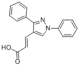 3-(1,3-DIPHENYL-1H-PYRAZOL-4-YL)-ACRYLIC ACID Structural