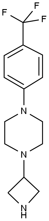 1-(3-AZETIDINYL)-4-[4-(TRIFLUOROMETHYL)PHENYL]-PIPERAZINE