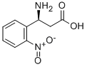 (S)-3-Amino-3-(2-nitro-phenyl)-propionic acid Structural