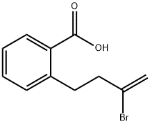 2-(3-BROMO-3-BUTENYL)BENZOIC ACID Structural