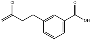 3-(3-CHLORO-3-BUTENYL)BENZOIC ACID Structural