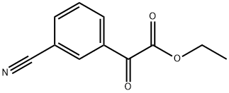 ETHYL 3-CYANOBENZOYLFORMATE Structural