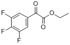 ETHYL 3,4,5-TRIFLUOROBENZOYLFORMATE Structural