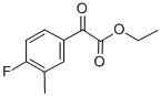 ETHYL 4-FLUORO-3-METHYLBENZOYLFORMATE