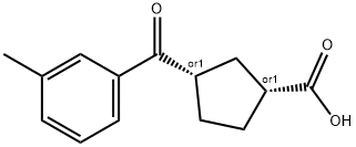 CIS-3-(3-METHYLBENZOYL)CYCLOPENTANE-1-CARBOXYLIC ACID