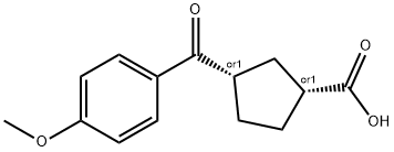 CIS-3-(4-METHOXYBENZOYL)CYCLOPENTANE-1-CARBOXYLIC ACID