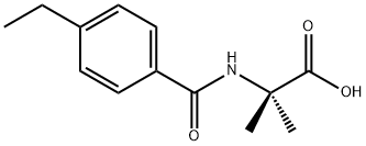 Alanine,  N-(4-ethylbenzoyl)-2-methyl- Structural