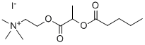 2-(2-((1-Oxopentyl)oxy)-1-oxopropoxy)-N,N,N-trimethylethanaminium iodi de