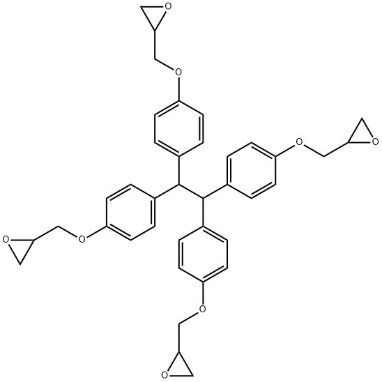 TETRAPHENYLOLETHANE GLYCIDYL ETHER Structural