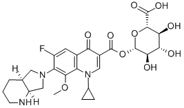 Moxifloxacin Acyl-b-D-glucuronide Structural