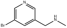 N-Methyl-(5-bromopyrid-3-yl)methylamine Structural