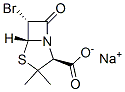 sodium [2S-(2alpha,5alpha,6beta)]-6-bromo-3,3-dimethyl-7-oxo-4-thia-1-azabicyclo[3.2.0]heptane-2-carboxylate           