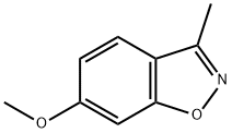 1,2-BENZISOXAZOLE, 6-METHOXY-3-METHYL- Structural